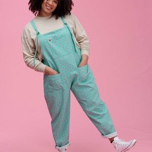 Lucy & Yak Original Dungarees in River Print